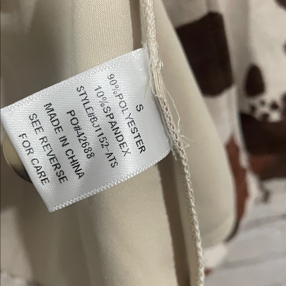 Altard State Cow Print Lightweight Jacket Small - Picture 4 of 4